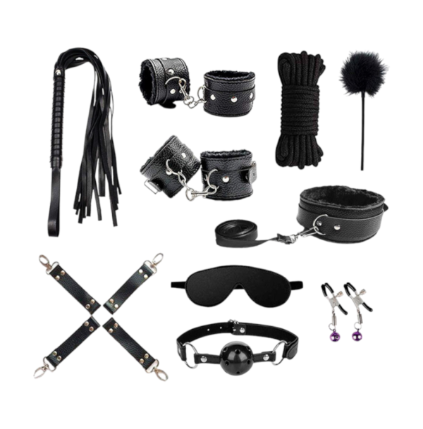 Kit bdsm fetiche 10 pz