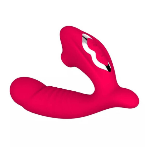 Vibrador succionador 2 en 1