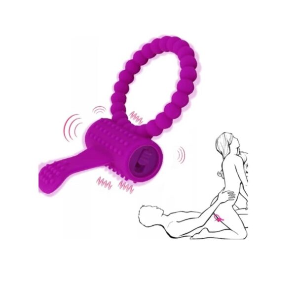 anillo vibrador para pene Polly para pareja